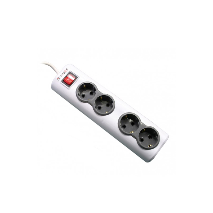 رابط چهار خانه ارت دار استاندارد امگا با طول کابل 3 متری مدل R4000