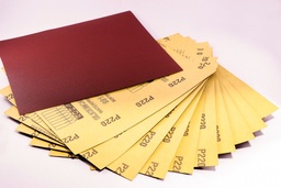 [0011427] سنباده برگی سایز 150 قرمز پشت زرد رزا